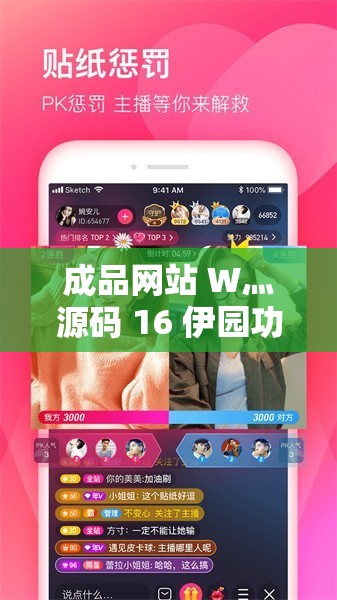 成品网站 W灬源码 16 伊园功能详解：视频播放、资源搜索、用户互动等