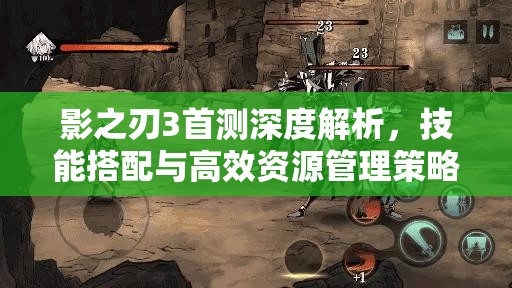 影之刃3首测深度解析，技能搭配与高效资源管理策略揭秘