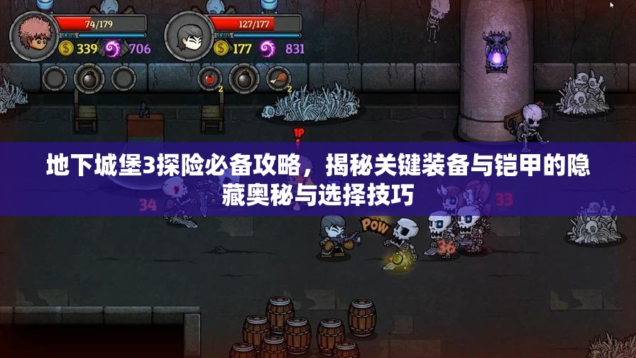 地下城堡3探险必备攻略，揭秘关键装备与铠甲的隐藏奥秘与选择技巧