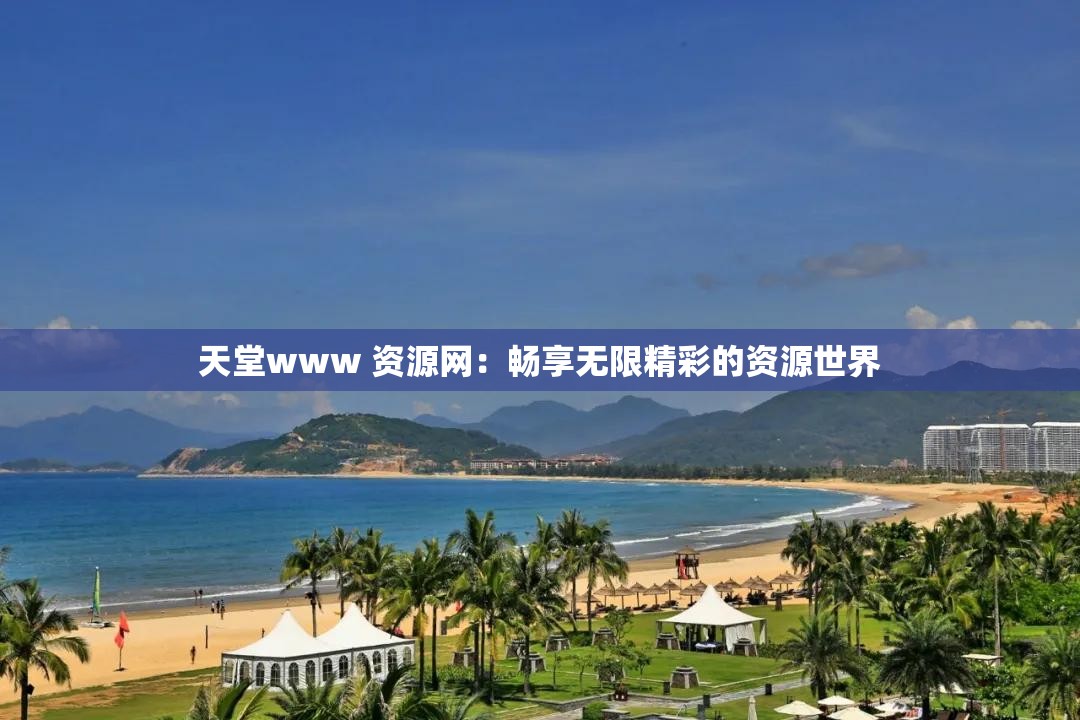 天堂www 资源网：畅享无限精彩的资源世界