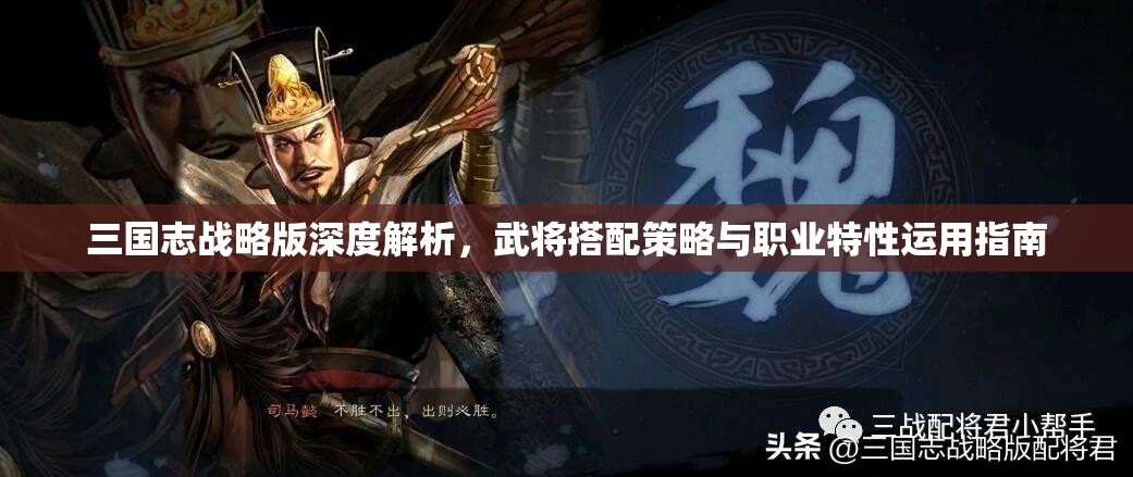 三国志战略版深度解析，武将搭配策略与职业特性运用指南
