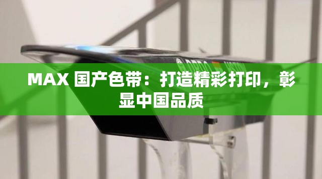 MAX 国产色带：打造精彩打印，彰显中国品质