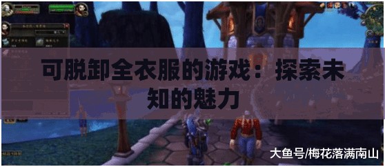 可脱卸全衣服的游戏：探索未知的魅力