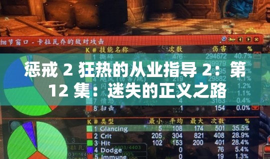 惩戒 2 狂热的从业指导 2：第 12 集：迷失的正义之路