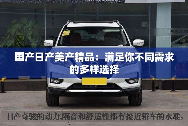 国产日产美产精品：满足你不同需求的多样选择
