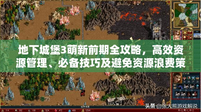 地下城堡3萌新前期全攻略，高效资源管理、必备技巧及避免资源浪费策略