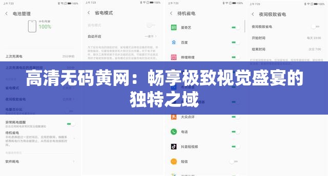 高清无码黄网：畅享极致视觉盛宴的独特之域