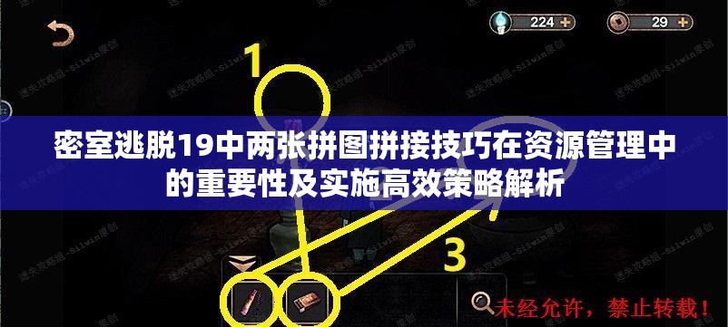 密室逃脱19中两张拼图拼接技巧在资源管理中的重要性及实施高效策略解析
