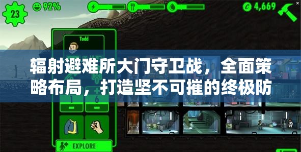 辐射避难所大门守卫战，全面策略布局，打造坚不可摧的终极防御防线