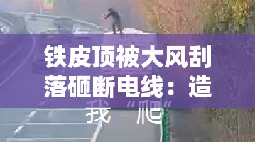 铁皮顶被大风刮落砸断电线：造成的损失及后续应对措施