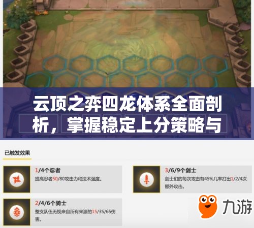 云顶之弈四龙体系全面剖析，掌握稳定上分策略与深度攻略指南