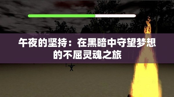 午夜的坚持：在黑暗中守望梦想的不屈灵魂之旅