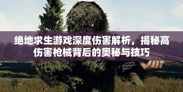 绝地求生游戏深度伤害解析，揭秘高伤害枪械背后的奥秘与技巧
