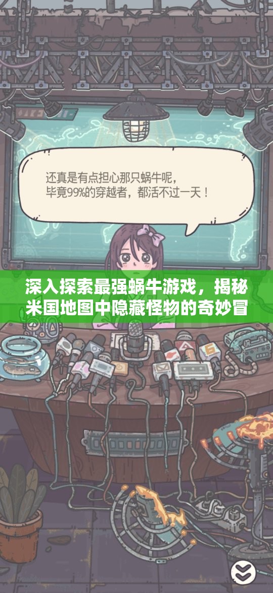 深入探索最强蜗牛游戏，揭秘米国地图中隐藏怪物的奇妙冒险之旅
