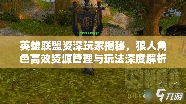 英雄联盟资深玩家揭秘，狼人角色高效资源管理与玩法深度解析