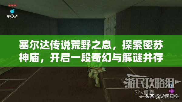塞尔达传说荒野之息，探索密苏神庙，开启一段奇幻与解谜并存的冒险之旅