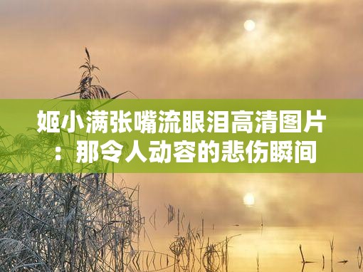 姬小满张嘴流眼泪高清图片：那令人动容的悲伤瞬间