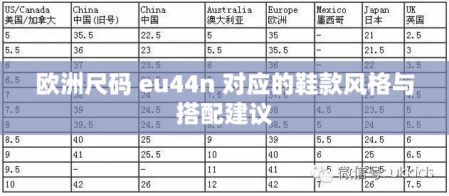 欧洲尺码 eu44n 对应的鞋款风格与搭配建议
