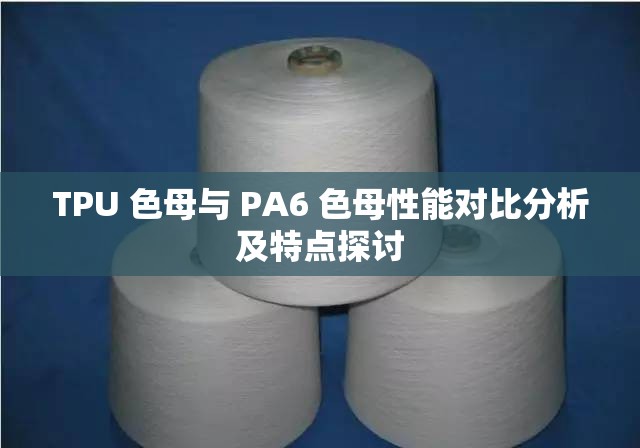 TPU 色母与 PA6 色母性能对比分析及特点探讨