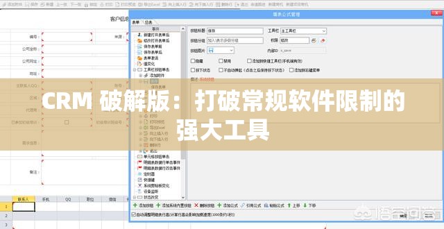 CRM 破解版：打破常规软件限制的强大工具