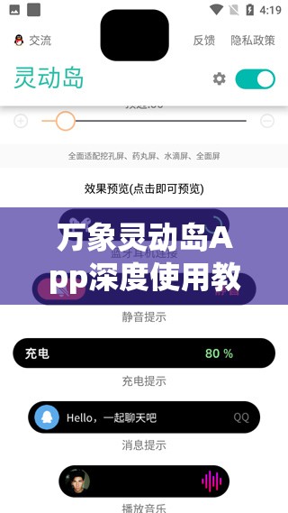 万象灵动岛App深度使用教程，掌握资源管理的高效艺术与技巧