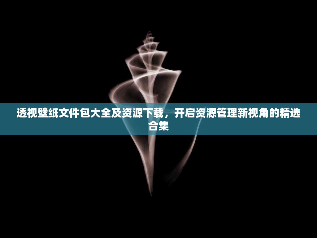 透视壁纸文件包大全及资源下载，开启资源管理新视角的精选合集