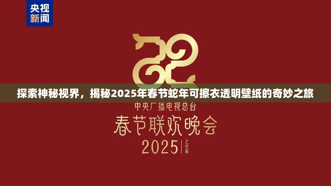 探索神秘视界，揭秘2025年春节蛇年可擦衣透明壁纸的奇妙之旅