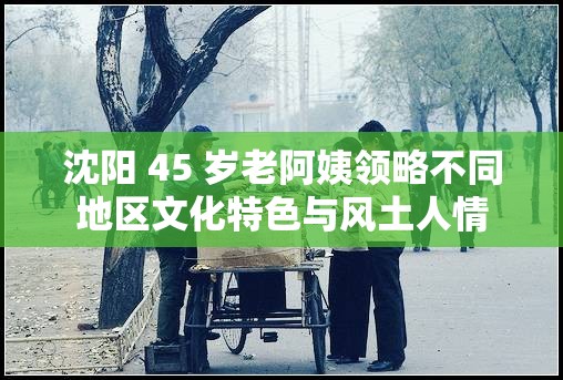 沈阳 45 岁老阿姨领略不同地区文化特色与风土人情