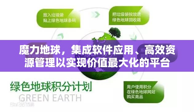 魔力地球，集成软件应用、高效资源管理以实现价值最大化的平台