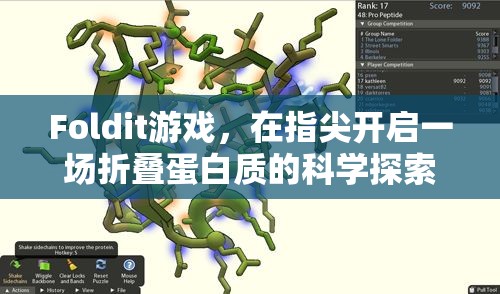Foldit游戏，在指尖开启一场折叠蛋白质的科学探索与发现之旅