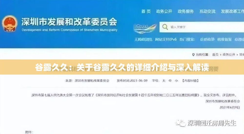 谷露久久：关于谷露久久的详细介绍与深入解读