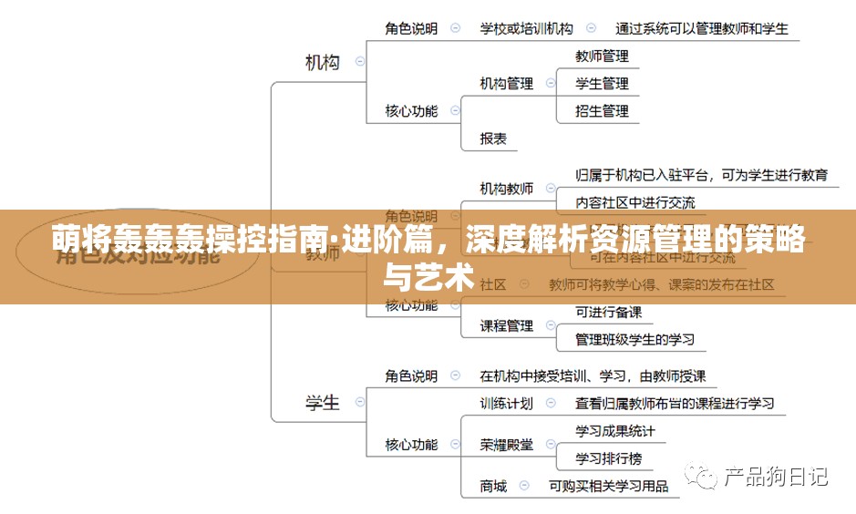 萌将轰轰轰操控指南·进阶篇，深度解析资源管理的策略与艺术