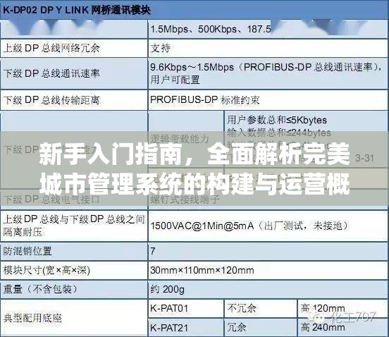 新手入门指南，全面解析完美城市管理系统的构建与运营概述