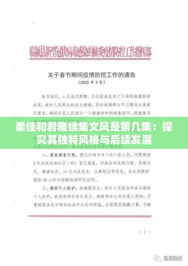 柔佳和君雅续集文风是第几集：探究其独特风格与后续发展