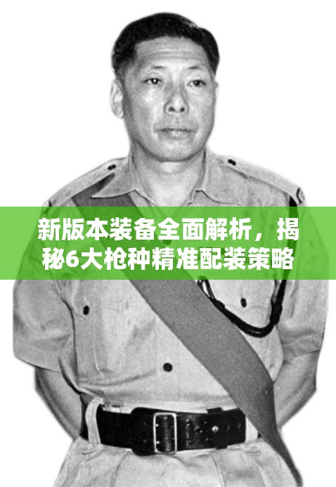 新版本装备全面解析，揭秘6大枪种精准配装策略，助你制霸战场无敌手