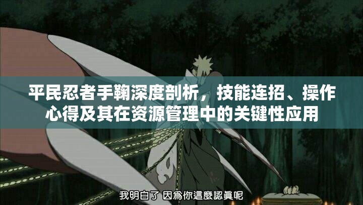 平民忍者手鞠深度剖析，技能连招、操作心得及其在资源管理中的关键性应用