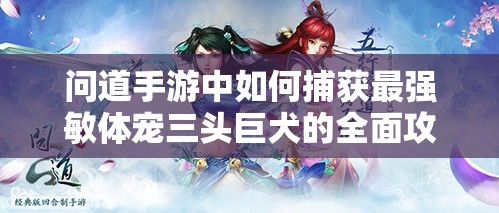 问道手游中如何捕获最强敏体宠三头巨犬的全面攻略解析