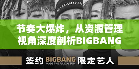 节奏大爆炸，从资源管理视角深度剖析BIGBANG全员出演韩综艺节目的策略与影响