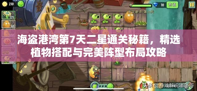 海盗港湾第7天二星通关秘籍，精选植物搭配与完美阵型布局攻略