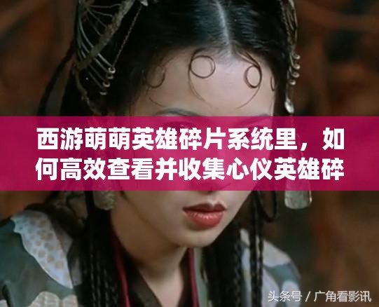 西游萌萌英雄碎片系统里，如何高效查看并收集心仪英雄碎片？