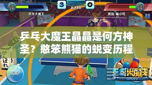 乒乓大魔王晶晶是何方神圣？憨笨熊猫的蜕变历程揭秘！