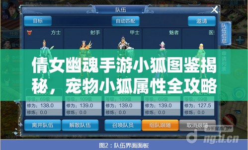 倩女幽魂手游小狐图鉴揭秘，宠物小狐属性全攻略，你了解多少？