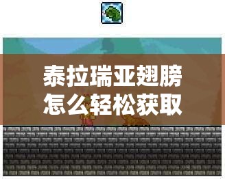 泰拉瑞亚翅膀怎么轻松获取？全面揭秘翅膀获得途径攻略
