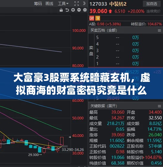 大富豪3股票系统暗藏玄机，虚拟商海的财富密码究竟是什么？