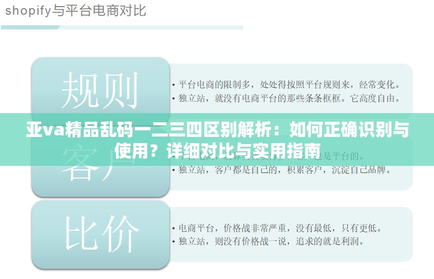 亚va精品乱码一二三四区别解析：如何正确识别与使用？详细对比与实用指南
