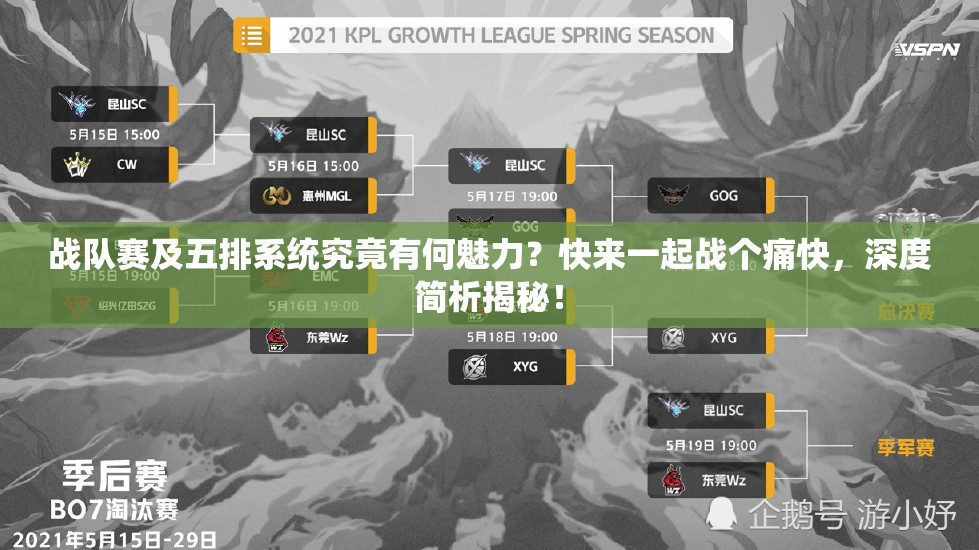 战队赛及五排系统究竟有何魅力？快来一起战个痛快，深度简析揭秘！