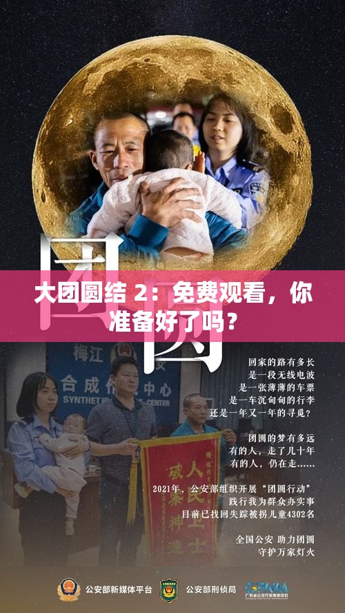 大团圆结 2：免费观看，你准备好了吗？