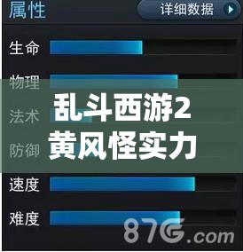 乱斗西游2黄风怪实力揭秘，天赋与仙缘技能究竟有何奥秘？