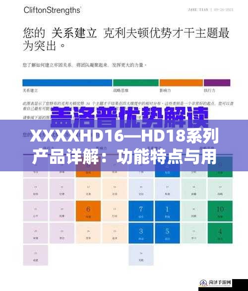 XXXXHD16—HD18系列产品详解：功能特点与用户使用体验全面解析