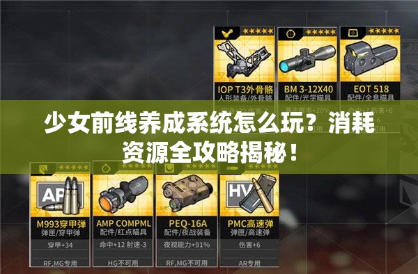 少女前线养成系统怎么玩？消耗资源全攻略揭秘！